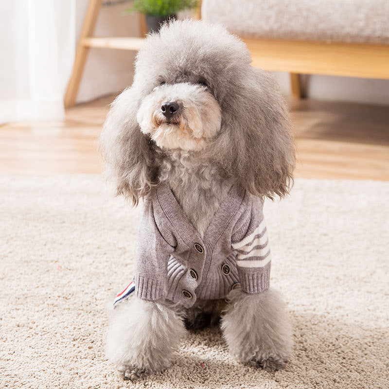 Warm Pet Sweater Coat Winter Apparel